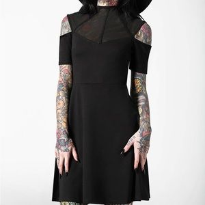 Astra skater dress by killstar